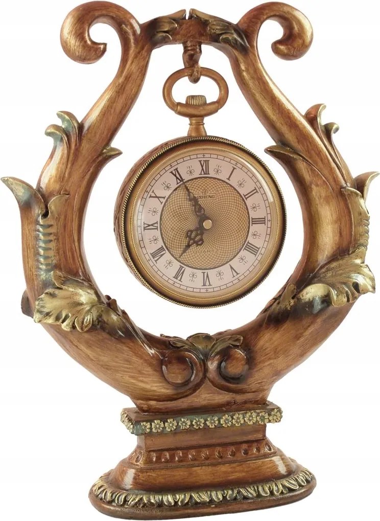 Óra Asztali Kandalló Óra Kvarc Poliston