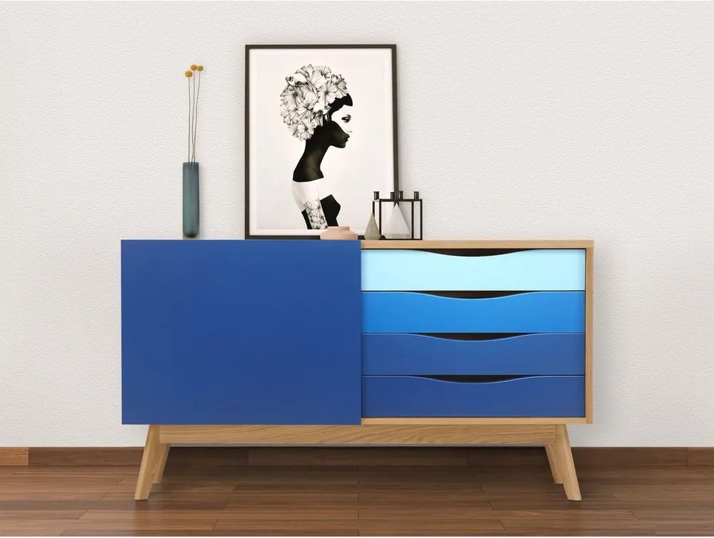 Avon kék komód - Woodman