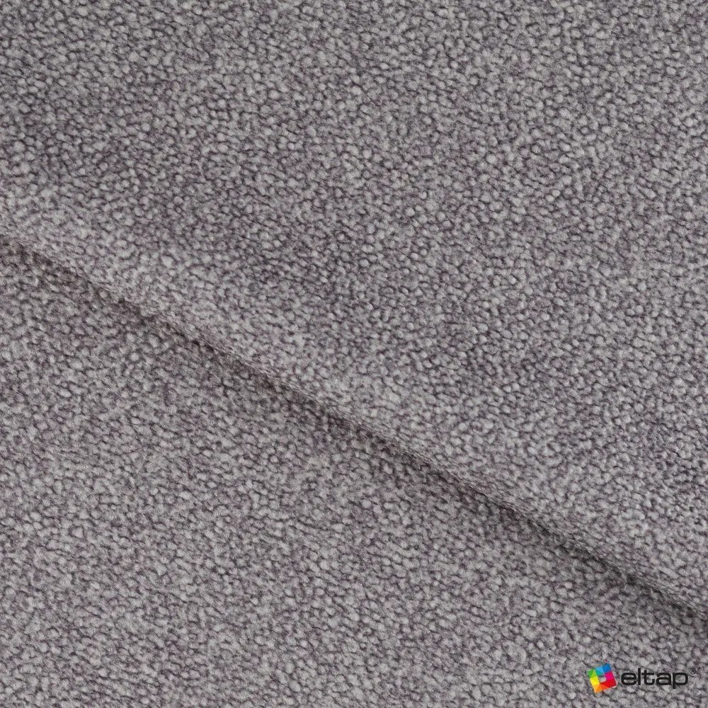 Szürke kárpitozott ágyneműtartós franciaágy ágyráccsal 160x200 cm Pointt – ELTAP