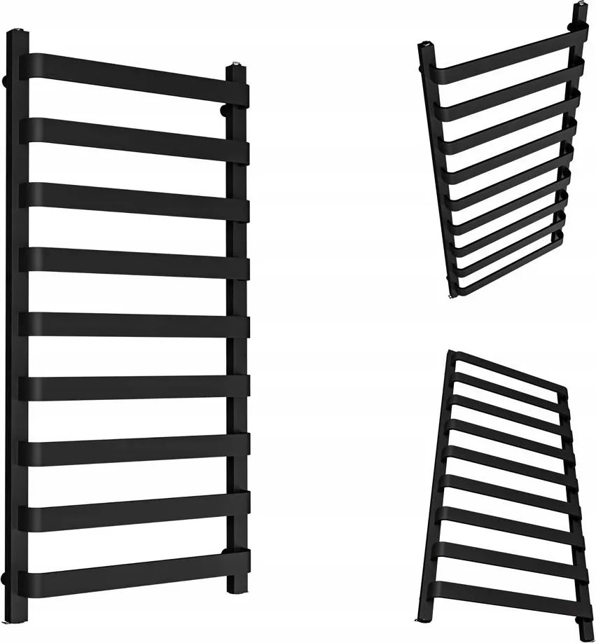 Fürdőszobai Radiátor Arno 1420/540 Matt Fekete