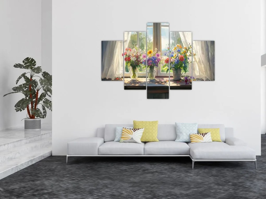 Kép - Csokor az ablaknál (150x105 cm)