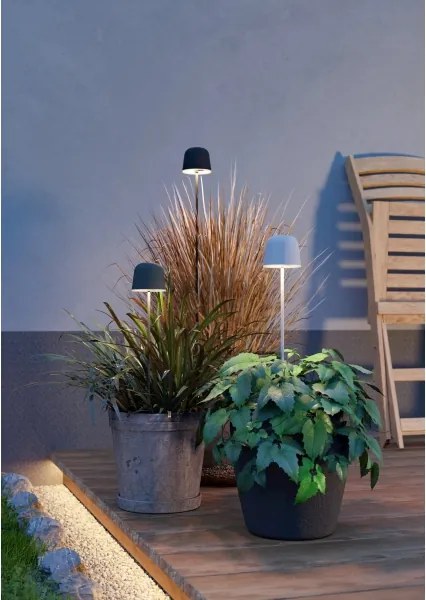 Eglo 901939 - LED dimmelhető kültéri újratölthető asztali lámpa MANNERA-S LED/1,8W/5V IP54 zöld