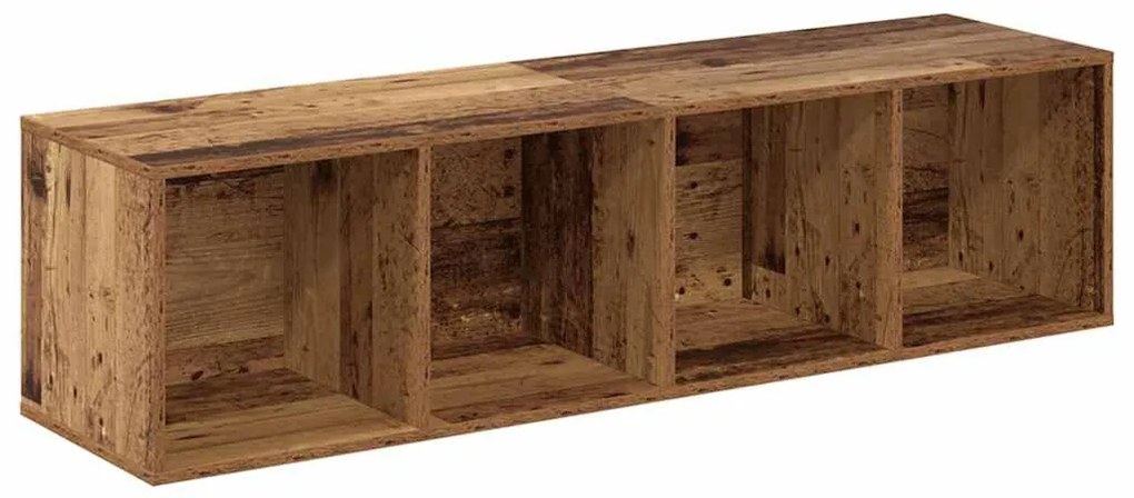 TV szekrény 4 pcs Barna 37 x 37 x 142.5 cm Faanyag