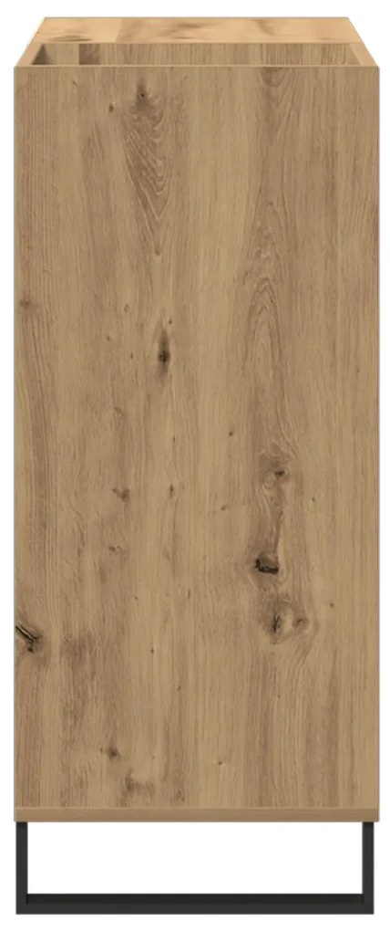 Lemez szekrény Régi fa 84.5x38x90 cm Műanyag fa