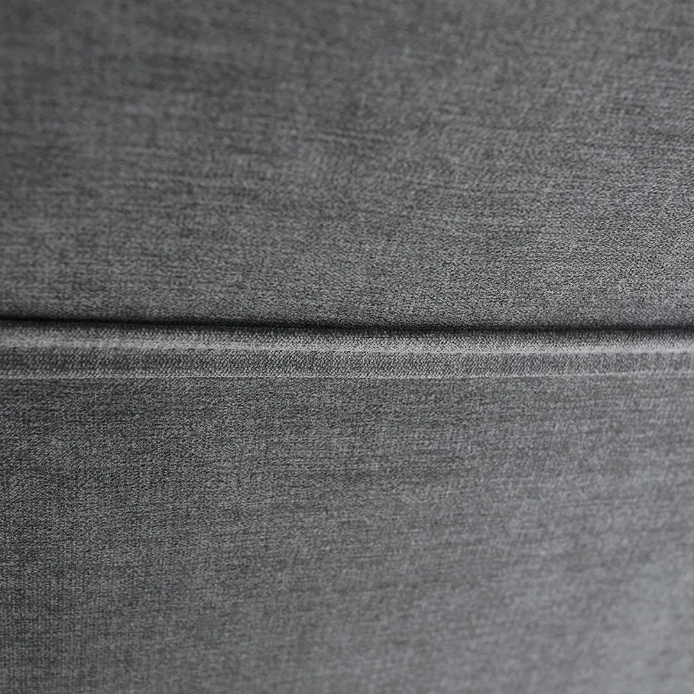 Kinyitható ülőgarnitúra, szürke szövet, jobbos, SANTIAGO