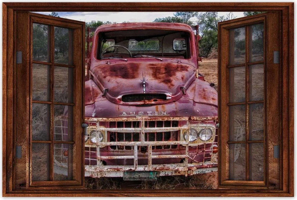 Poszterek 60x40 Veterán országúti Austin