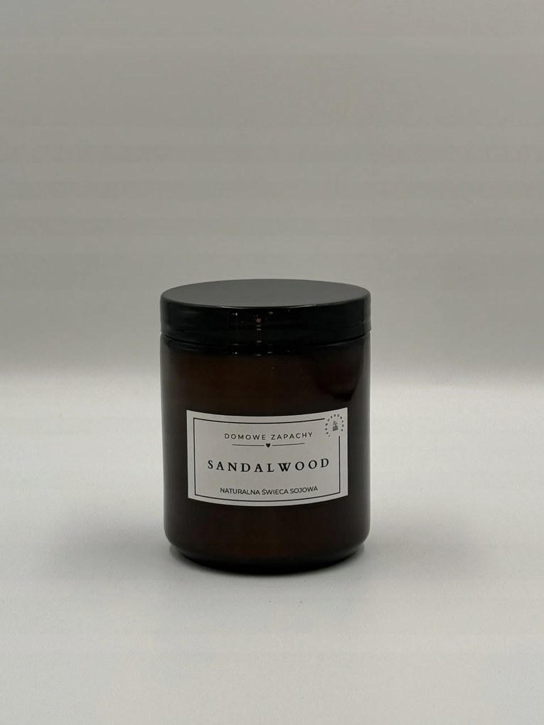 Természetes Szójagyertya Szantálfa 250 ml