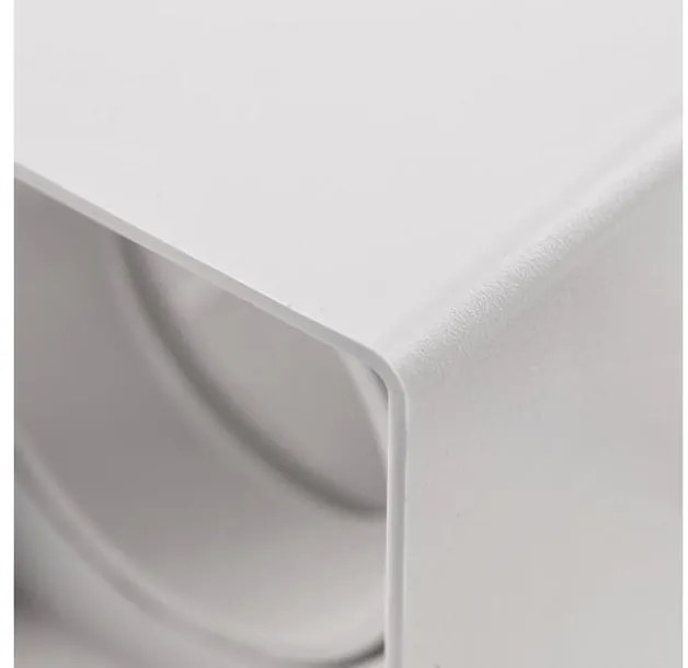 Lámpa Mennyezeti lámpatest RESTO, PC, 80x80x125 mm, IP20, max 20W, négyzet, fehér