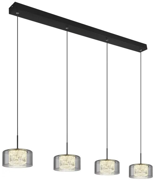 Globo 15634-4 - LED Csillár zsinóron FOGSY 4xLED/8W/230V