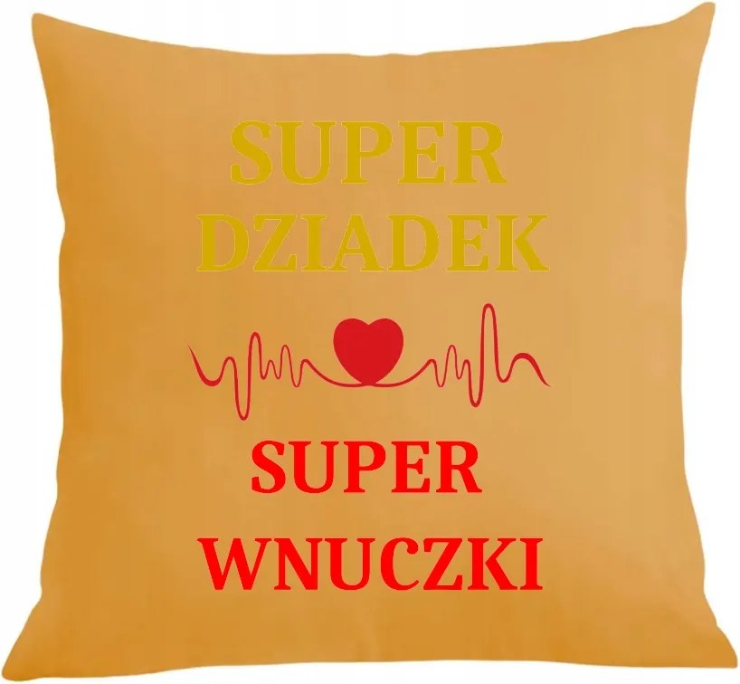 Párna párnahuzat Szuper nagypapa Szuper unokák