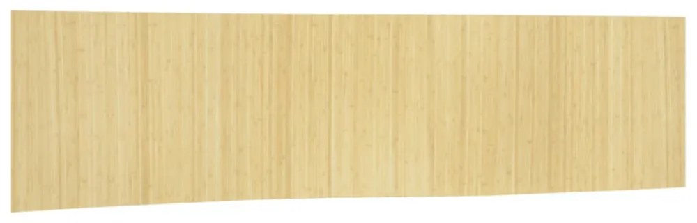 világos természetes bambusz térelválasztó 165 x 800 cm