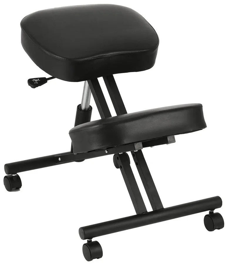 Térdeplőszék, fekete