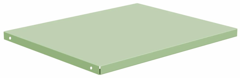 Fém polc ALEX szekrényhez, 448 x 360 x 20 mm, Fresh Style: pasztell zöld