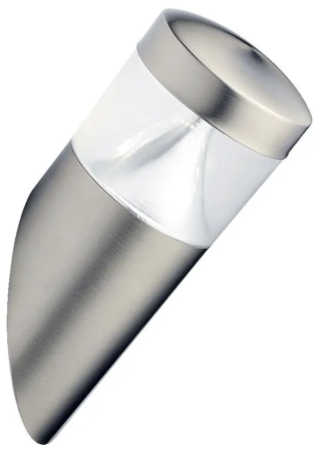 PREZENT 65254 ZEN Modern Kültéri Fali Lámpa Átlátszó, Ezüst LED IP44
