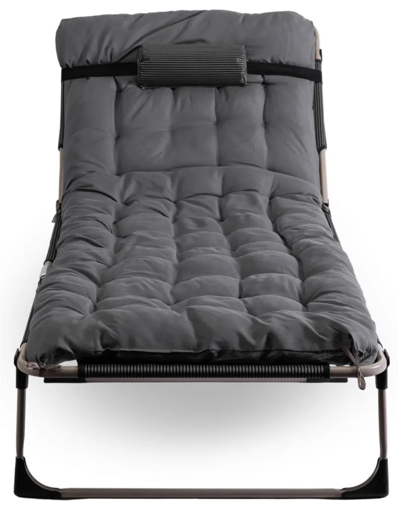 Napozó/Pihenőágy Szürke Színben. ELGIN