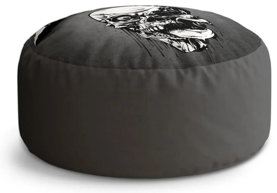 Circle zsámoly Metallica szürke koponya, szürke