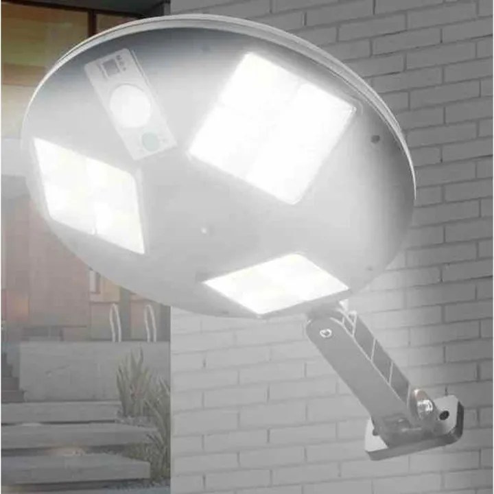 Nagy 3 Szögben Világító 144 LED solar kültéri lámpa
