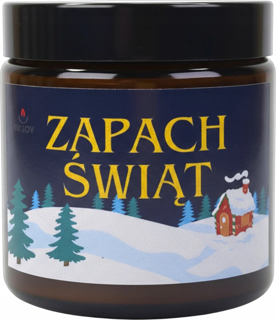Szójagyertya Karácsonyi Christmas Hearth Karácsonyi Illat 120ML Hangulatos
