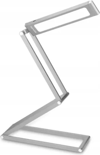 Kwmobile LED-es asztali lámpa összecsukható alumínium robusztus micro Usb kábel