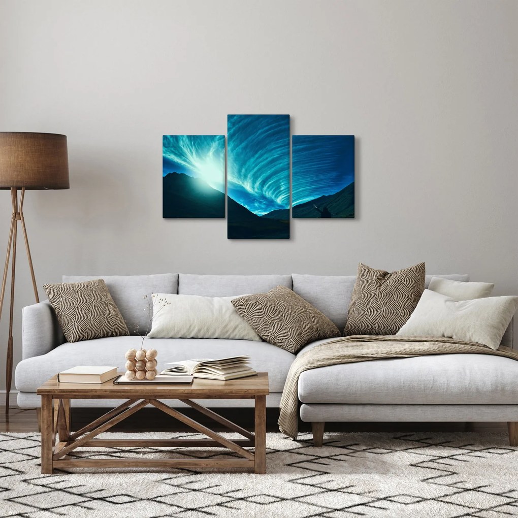 Kép - Hullám a felhőkből (90x60 cm)