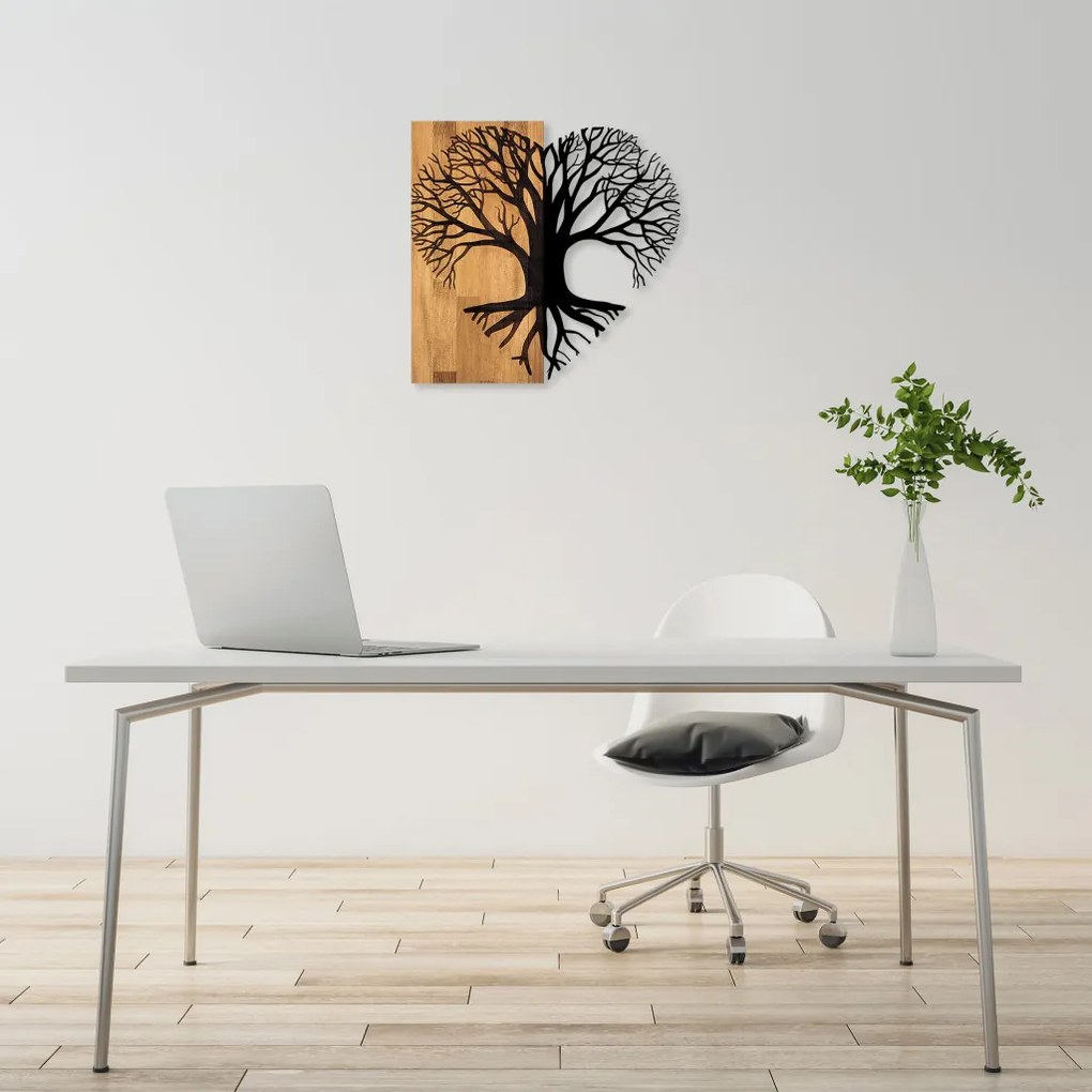 Love fa fali dekoráció, 58×60 cm