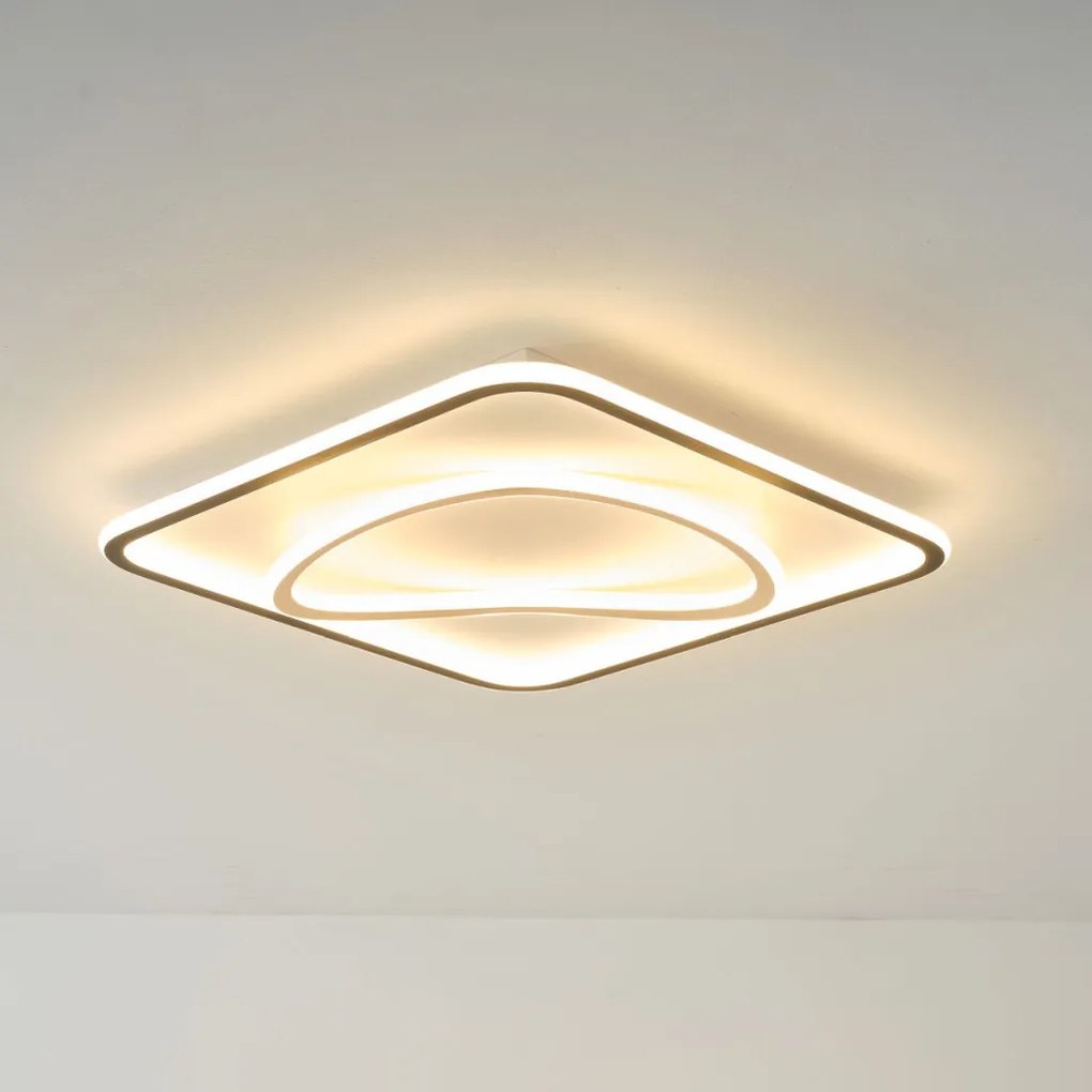 ZUMA LINE MX3889-1B-3BGT LENS Modern LED Mennyezeti Lámpa Fekete, Arany LED IP20