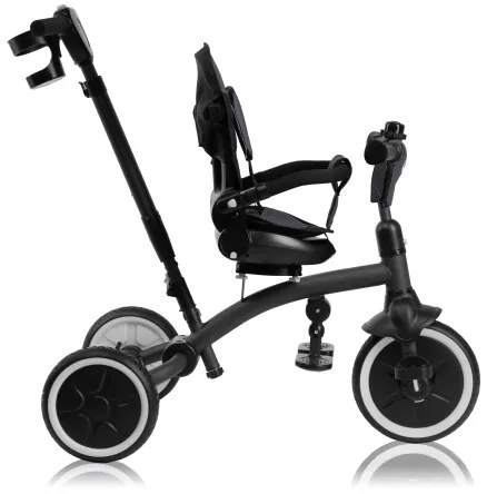 Lionelo - Gyerek tricikli TRIS PLUS Grey Stone