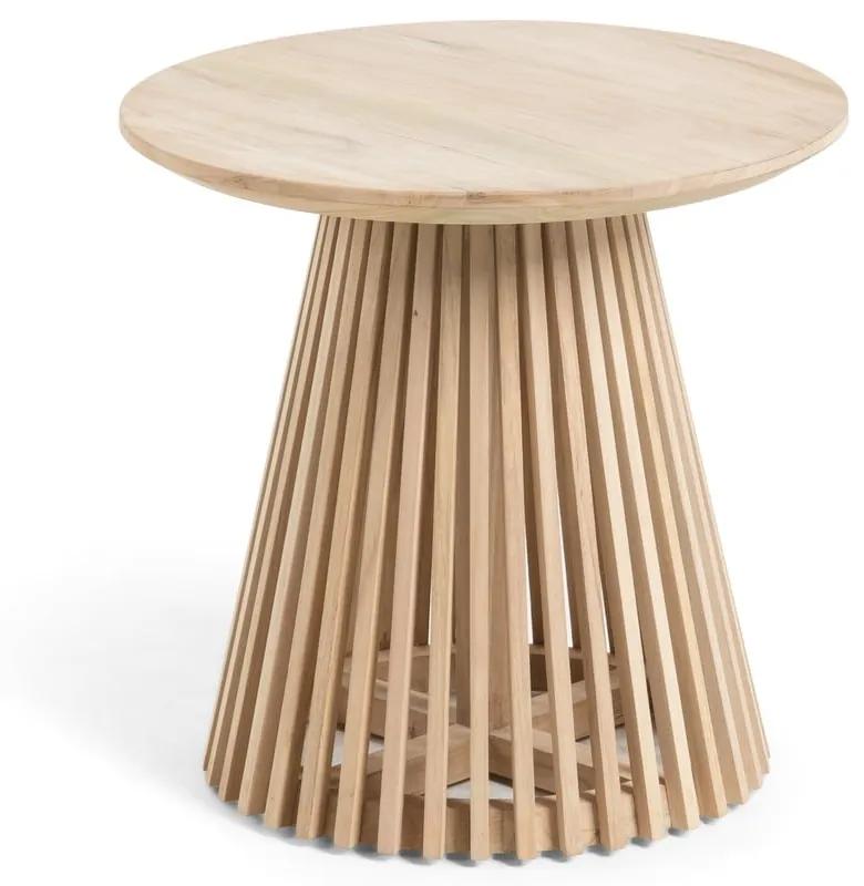 Irune teakfa dohányzóasztal, ø 50 cm - La Forma