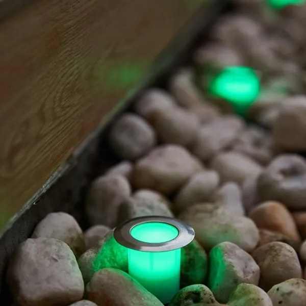 Immax NEO 07905L - LED RGB dimmelhető napelemes lámpa 8xLED/0,25W/5V IP65 Tuya