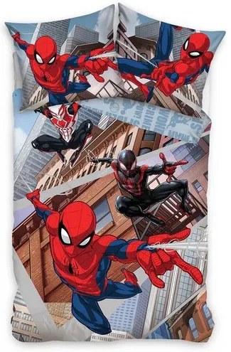 Carbotex gyerek pamut ágyneműhuzat Spider-ManPók erő, 140 x 200 cm, 70 x 90 cm