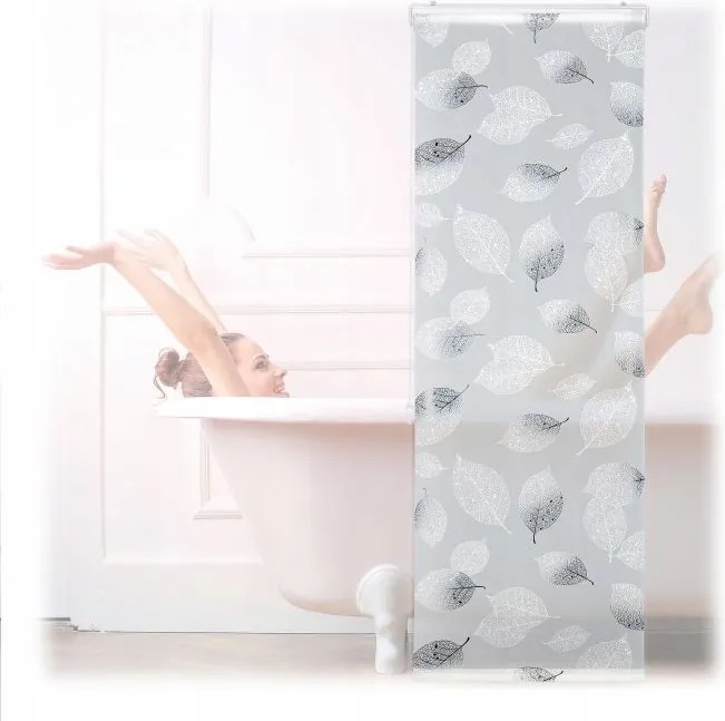 Textil zuhanyfüggöny Relaxdays 60 x 240 cm