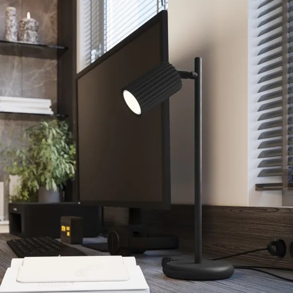 Brilagi - LED asztali lámpa CRESTO 1xGU10/10W/230V fekete