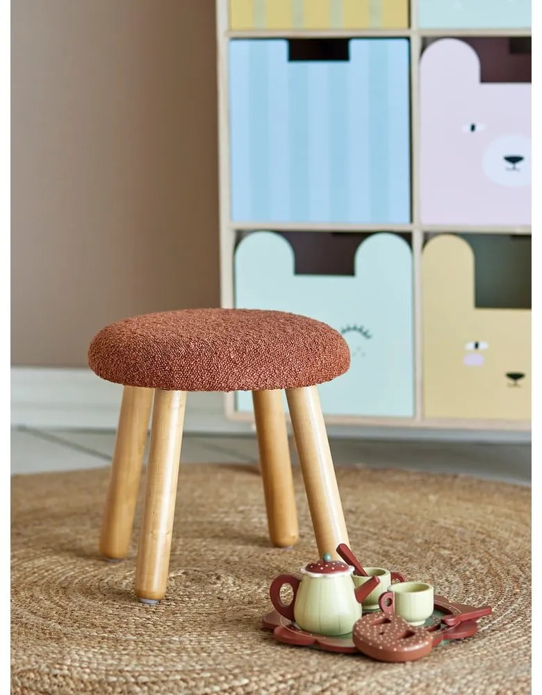 Narancssárga gyerek ülőke Aksel – Bloomingville Mini