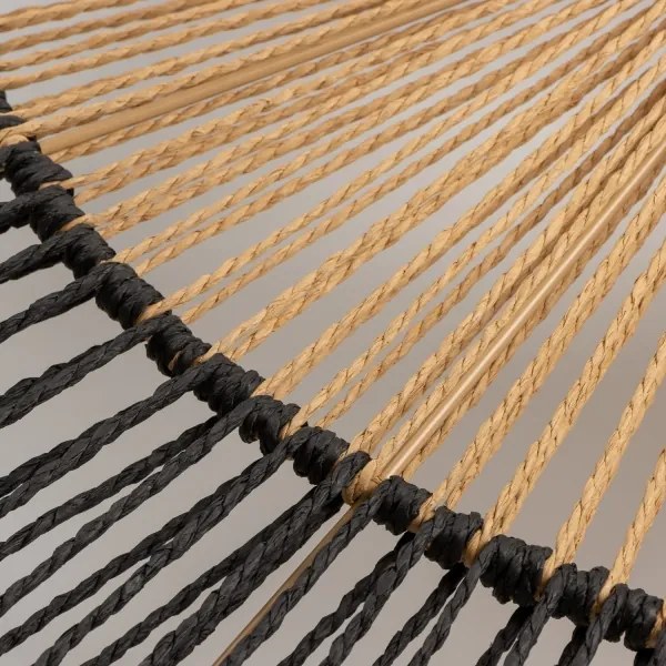 Brilagi - LED felületre szerelhető csillár CERIA BOHO 1xE27/40W/230V átm. 80cm fekete/barna/tölgy
