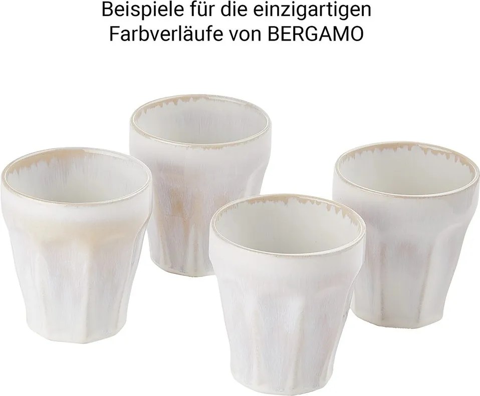 BERGAMO kávés bögre 250ml, fehér