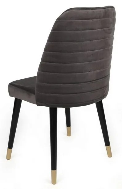 Hugo Anthracite and Black étkezőszékek szett, 2 db