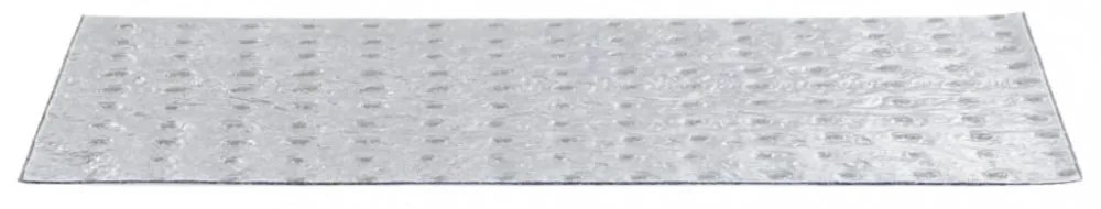 15 db szürkéskék négyszögletes öntapadó lépcsőszőnyeg 76x20cm