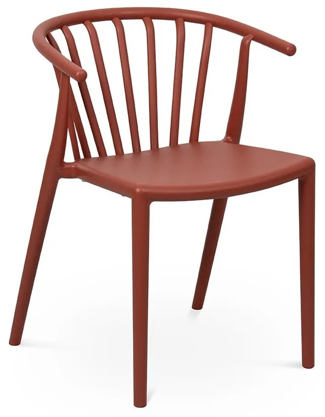 Barna műanyag kerti szék Capri – Bonami Essentials