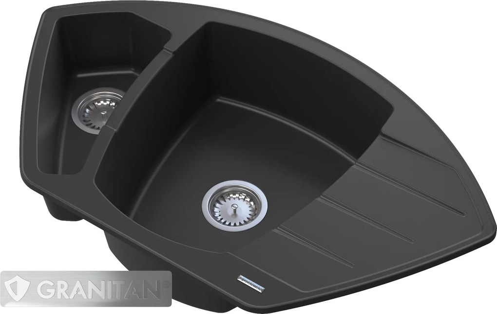 Compact Gránit Mosogató Konyhai Mosogató +szifon