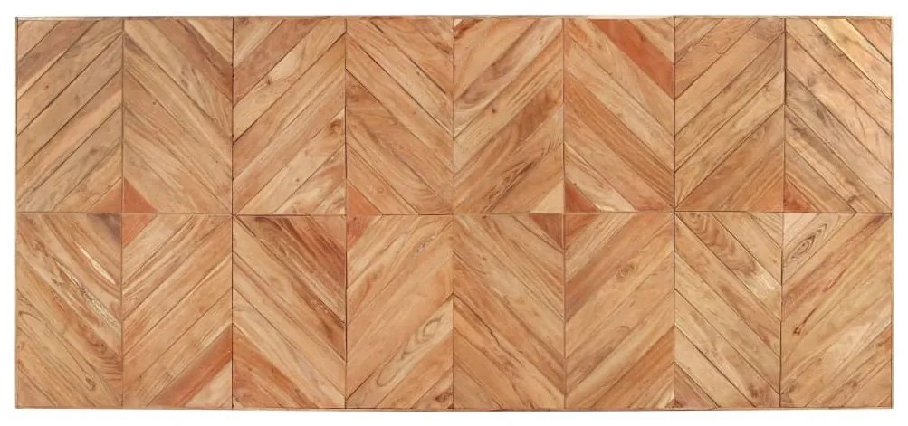 tömör akác és mangófa étkezőasztal 200 x 90 x 76 cm