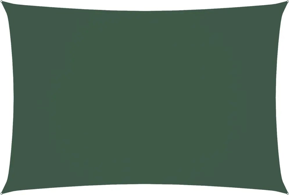 vidaXL sötétzöld téglalap alakú oxford-szövet napvitorla 2,5 x 4,5 m