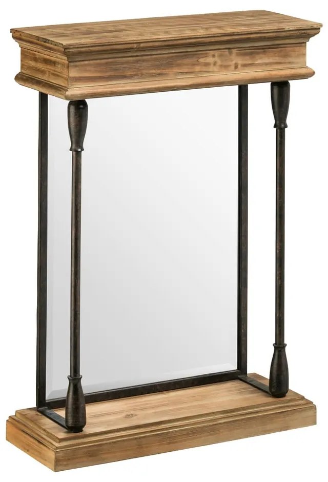 Fali tükör tömörfa kerettel 50x70 cm Tribeca – Premier Housewares