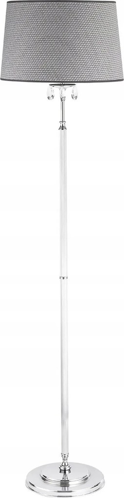 Padlólámpa Egida Ezüst Szürke Lámpabúra 3xE27 166 cm Álló Lámpa Otthon