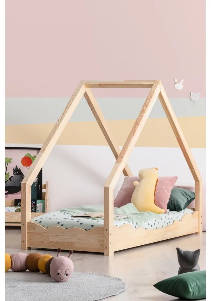 Loca Dork fenyőfa gyerekágy, 90 x 200 cm - Adeko