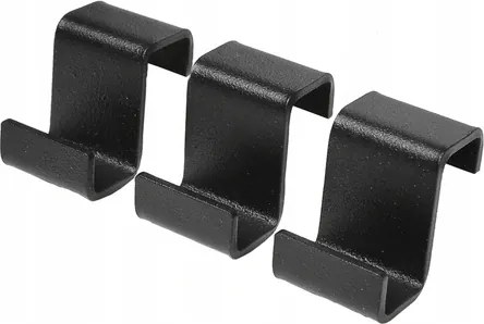 Akasztók fürdőszobai radiátor akasztók Fekete