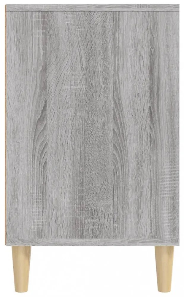 vidaXL szürke sonoma színű szerelt fa cipősszekrény 102x36x60 cm