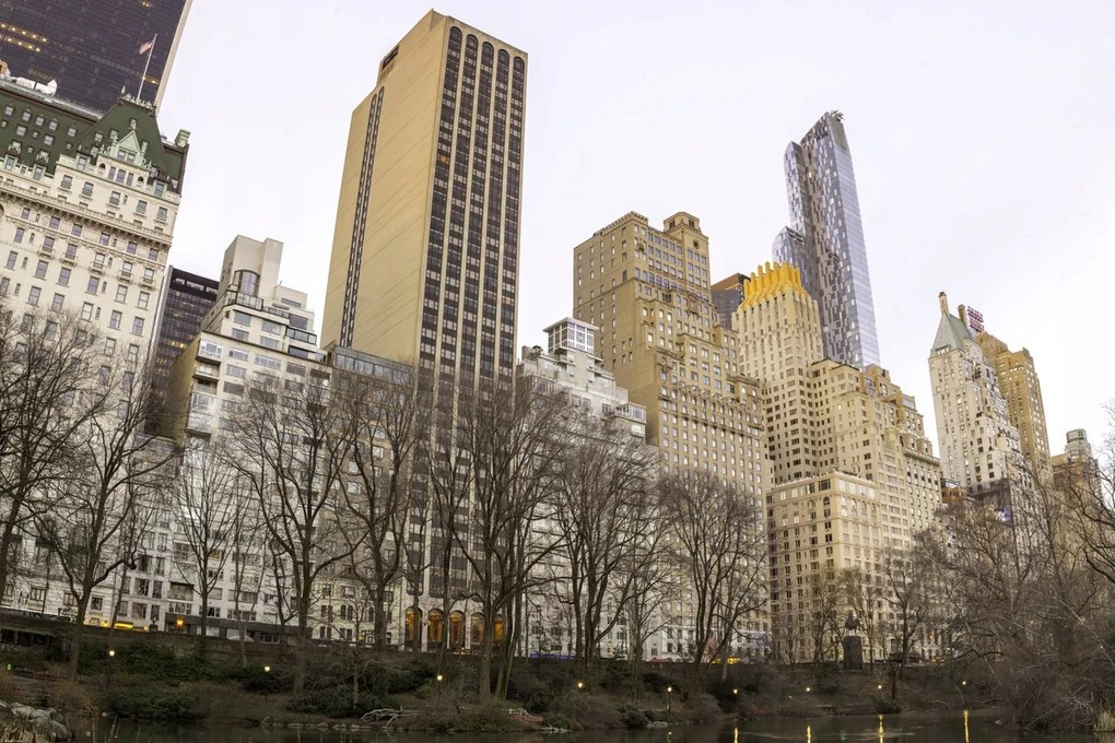 Poszter 91,5x61cm Központi park Manhattan panorámával 3, Assaf Frank