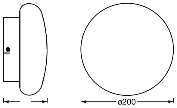 Ledvance-LED Dimmelhető fürdőszobai lámpa SMART+ AQUA LED/12W/230V IP44 Wi-Fi
