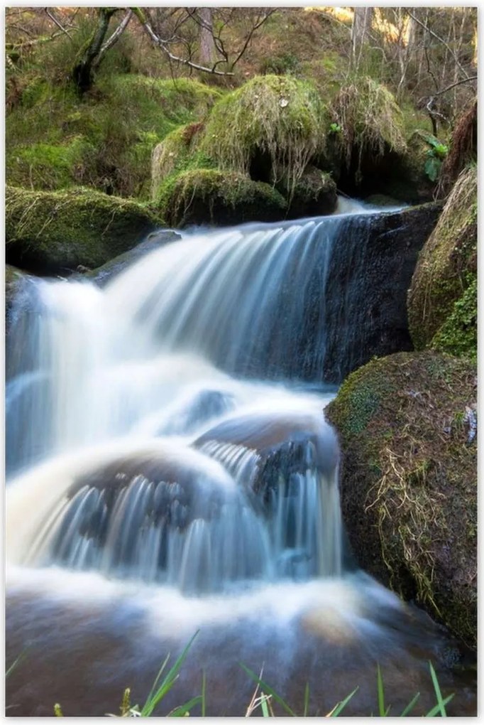 Poszterek 80x120 Hegyi zuhatag