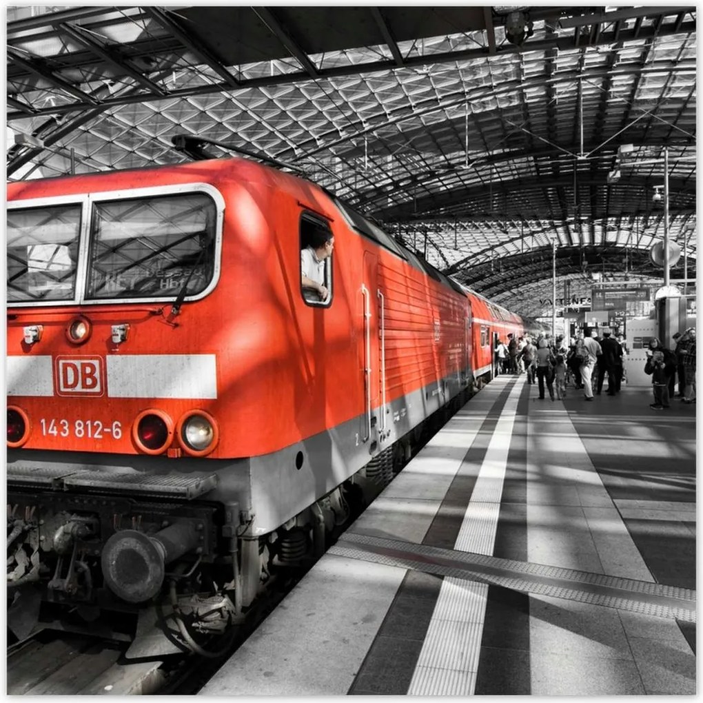 Poszterek 70x70 Vonat Berlinben